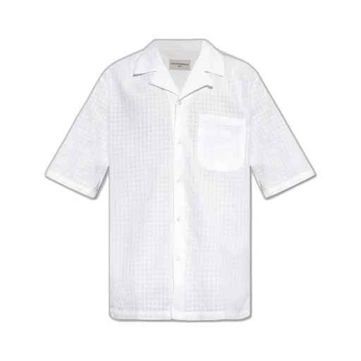 Officine GÉNÉRale Textured Button-Up Shirt