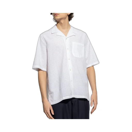 Officine GÉNÉRale Textured Button-Up Shirt