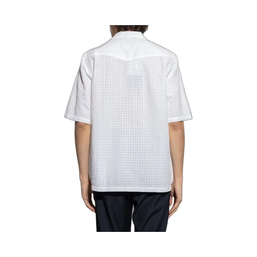 Officine GÉNÉRale Textured Button-Up Shirt