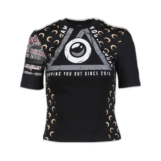 Regenerated Graphic T-Shirts Baby Fit T-Shirt / Blk