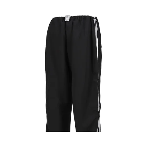 Poly Jersey Toogle Pants / Blk