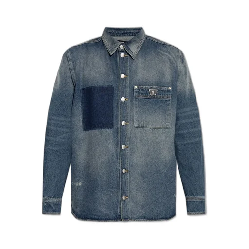 Misbhv Logo Plaque Denim Jacket