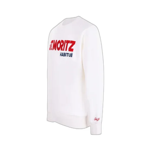 Mc2 Saint Barth Soho Flocked Sweatshirt