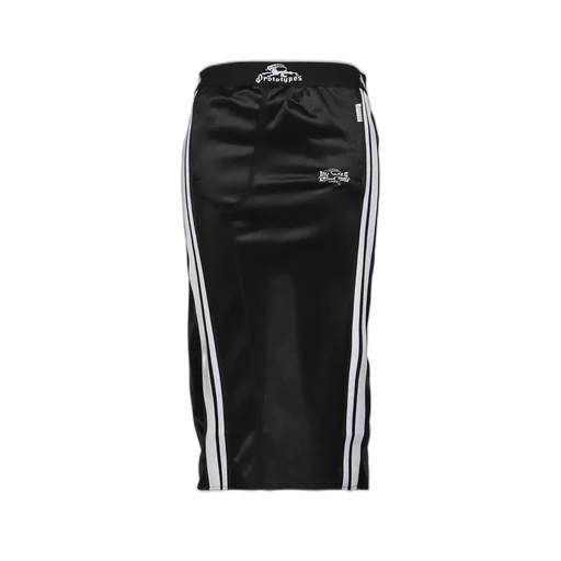 Poly Jersey Pencil Skirt / Blk