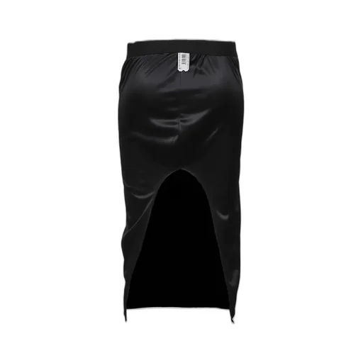 Poly Jersey Pencil Skirt / Blk