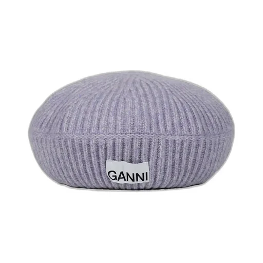 Structured Rib Beret / Lavender Blue
