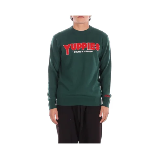 Mc2 Saint Barth Logo Ribbed Jumper