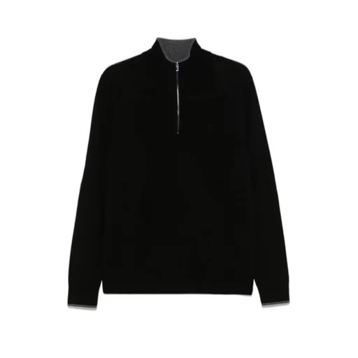 Michael Kors Zip Detailed High Neck Jumper