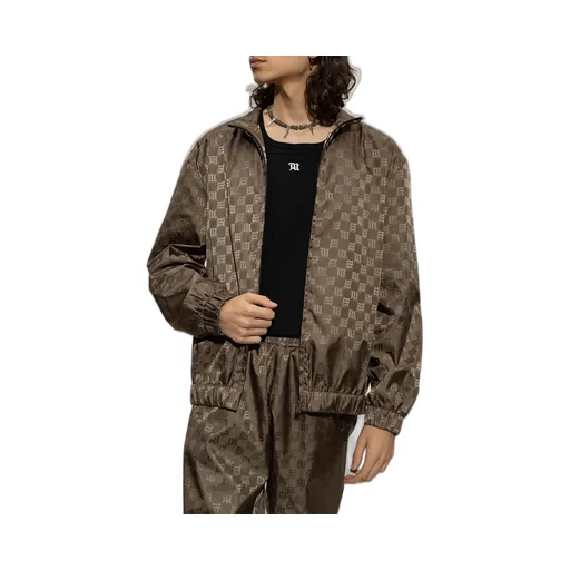 Misbhv Zip-Up Monogram Jacket