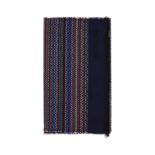 Missoni Frayed-Edge Knitted Scarf
