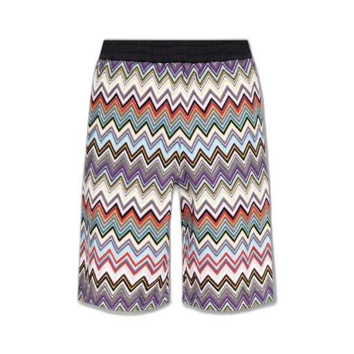 Missoni Zig-Zag Printed Bermuda Shorts
