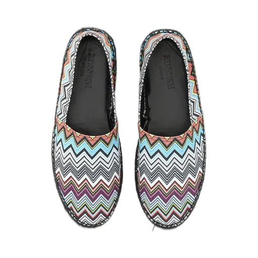 Missoni Zig-Zag Printed Slip-On Espadrilles