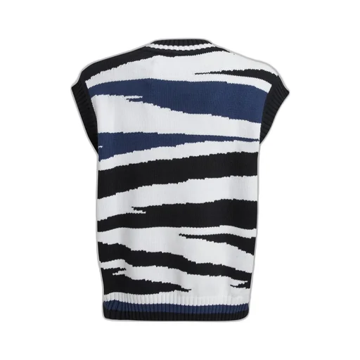Missoni Striped V-Neck Knitted Vest
