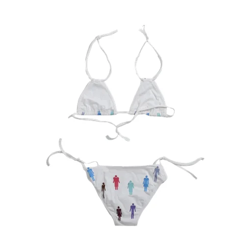 Ysww Sport Logo Bikini / Wht