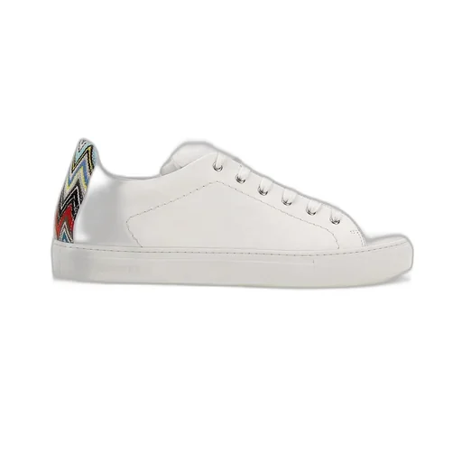 Missoni Zigzag-Trimmed Lace-Up Sneakers