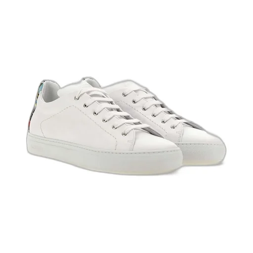 Missoni Zigzag-Trimmed Lace-Up Sneakers