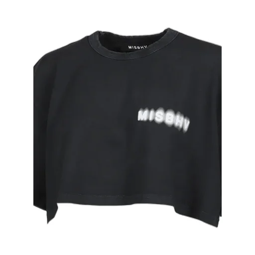 Cropped Community T-Shirt / Blk