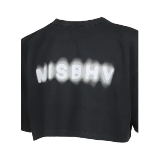 Cropped Community T-Shirt / Blk
