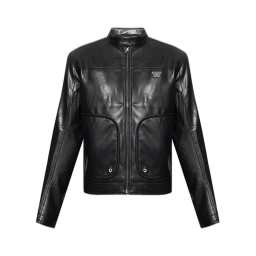 Misbhv Logo Plaque Zip-Up Jacket