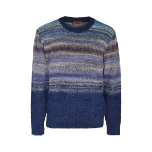Missoni Striped Crewneck Knitted Jumper