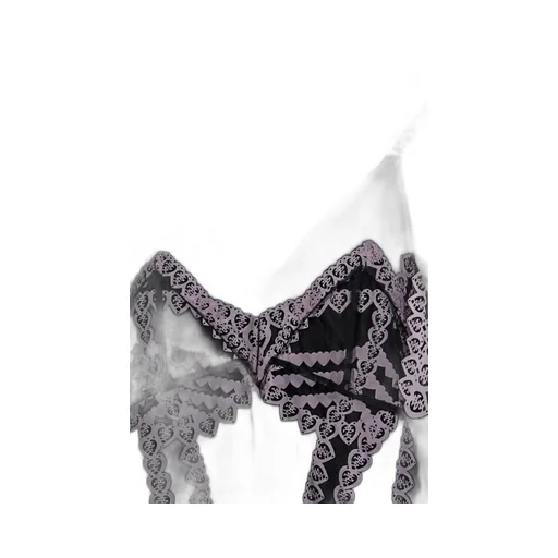 Lace Motif Suan Pan Dress / Blk