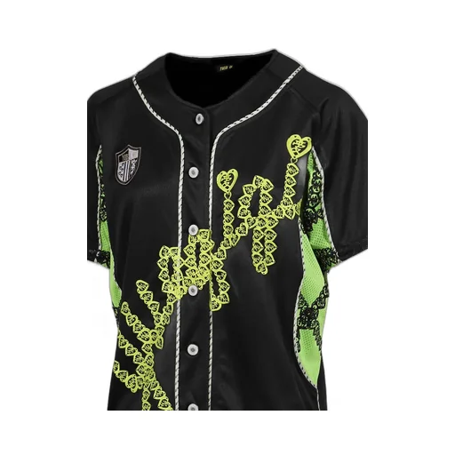 Lime Baseball Jersey / Grn