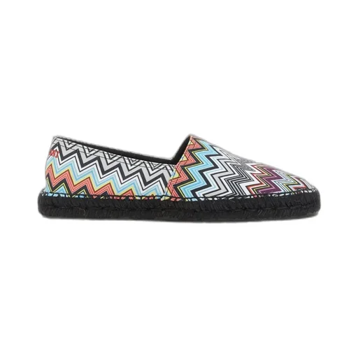 Missoni Zig-Zag Printed Slip-On Espadrilles