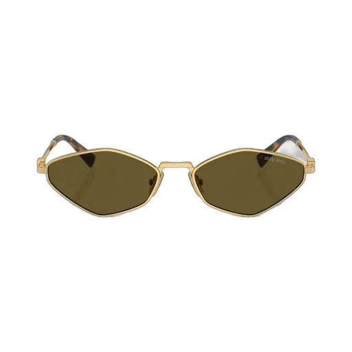 Miu Miu Eyewear Irregular-Frame Sunglasses