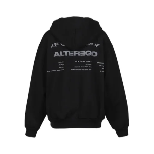 Album Zipup Hoodie / Black