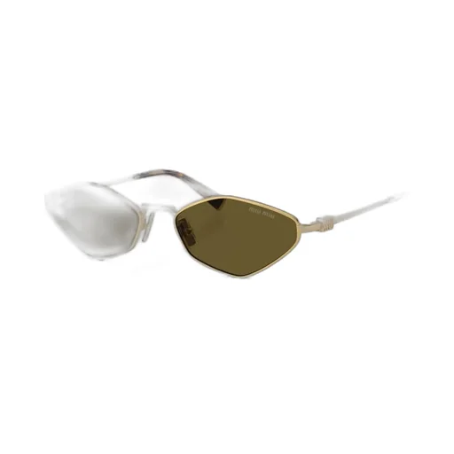 Miu Miu Eyewear Irregular-Frame Sunglasses
