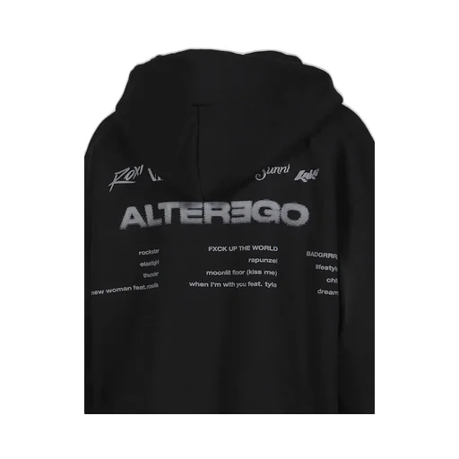 Album Zipup Hoodie / Black