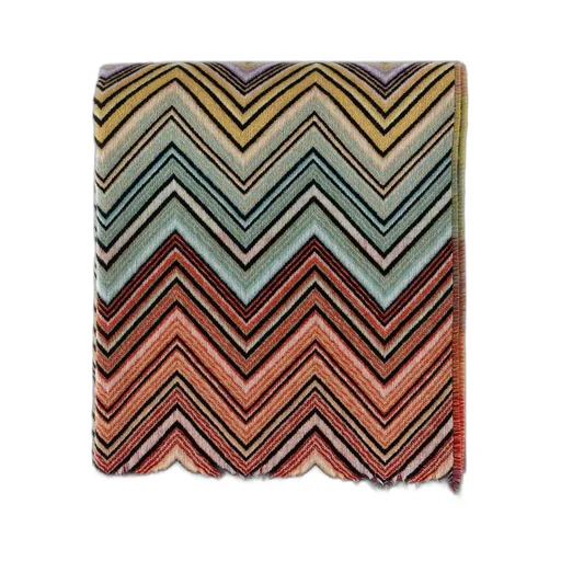 Missoni Home Zig-Zag Woven Fringed-Edge Throw
