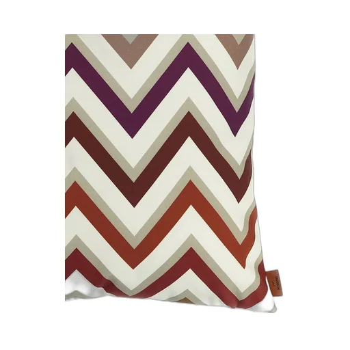 Missoni Home Zig-Zag Patterned Square Cushion