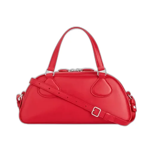 Friday Bowling Baguette Bag / Red