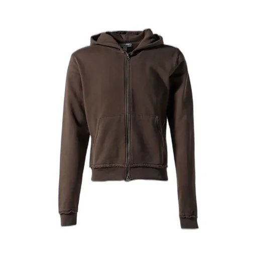 Chocolate Brown Mini Monster Hoodie / Brw
