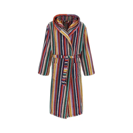 Missoni Home Chevron Belted Terry Bathrobe