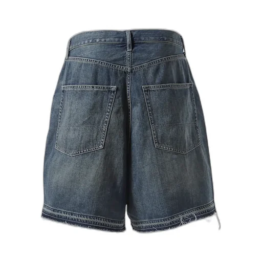 5Pockets Huge Shorts - Denim / Indigo