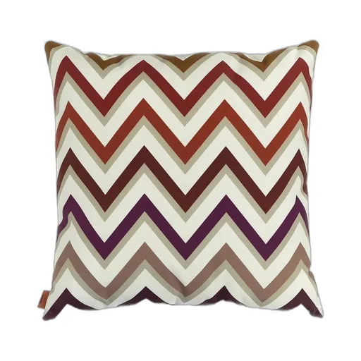 Missoni Home Zig-Zag Patterned Square Cushion