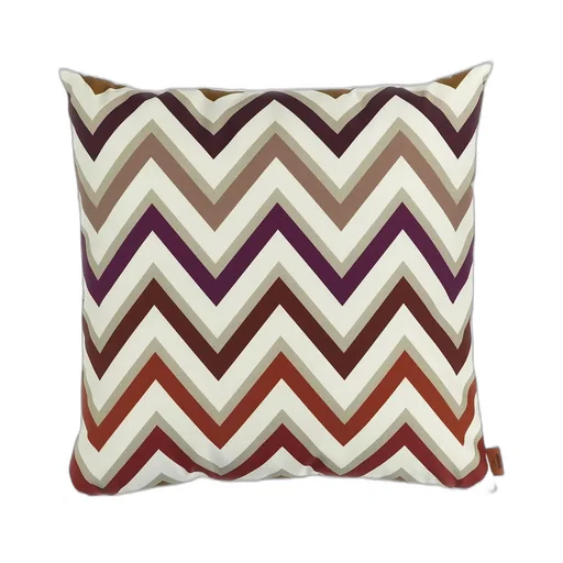 Missoni Home Zig-Zag Patterned Square Cushion