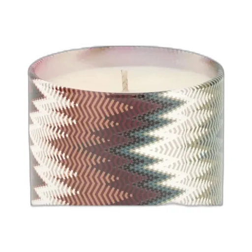 Missoni Home Zigzag Printed Cylindrical Shaped Candle