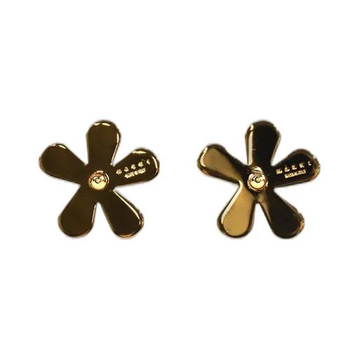 Earrings / White