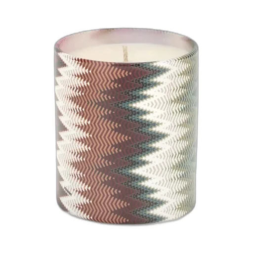 Missoni Home Zigzag Printed Cylindrical Shaped Candle