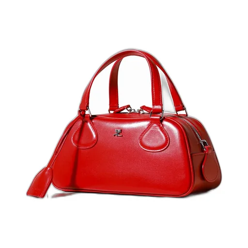 Friday Bowling Baguette Bag / Red