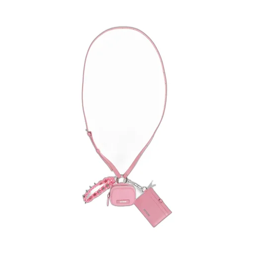 Pink Airpod Case &Amp; Mirror Card Holder / Pnk