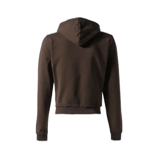 Chocolate Brown Mini Monster Hoodie / Brw