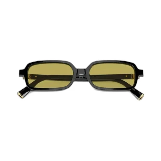 Miu Miu Eyewear Rectangle-Frame Curved Tip Sunglasses