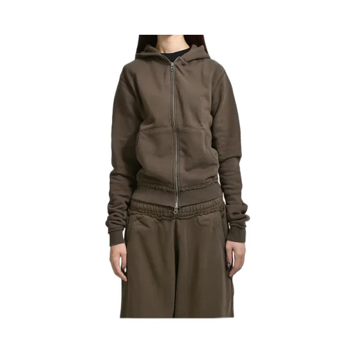 Chocolate Brown Mini Monster Hoodie / Brw