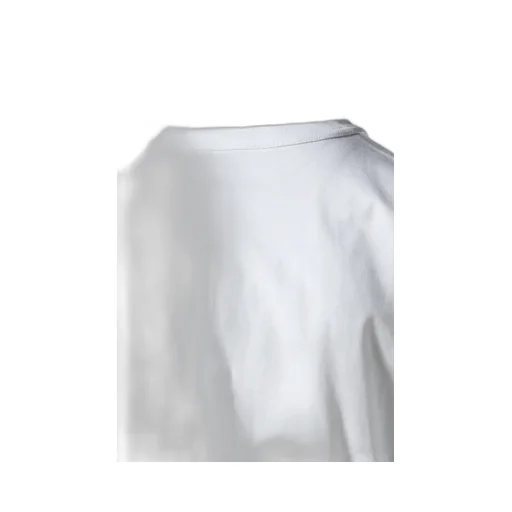 Essential Jsy Shrunken Tee W/Puff Logo / Wht