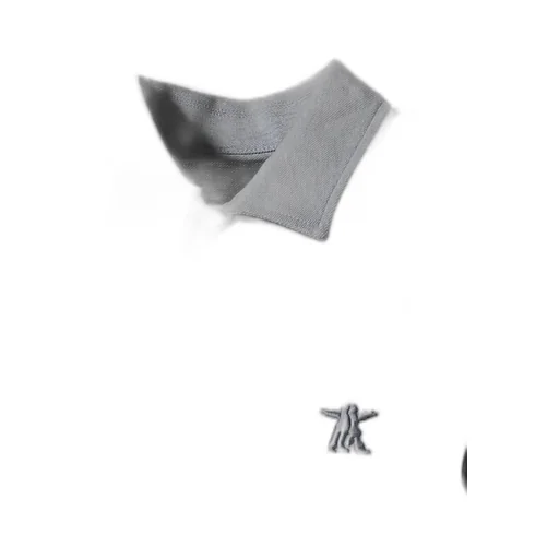 Trim Polo T-Shirt / Gray