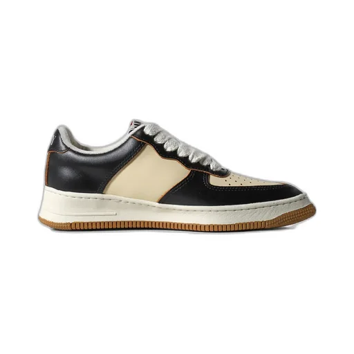Rosy Low Leather / Black